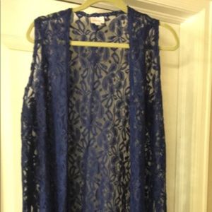 Navy lace joy - Lularoe